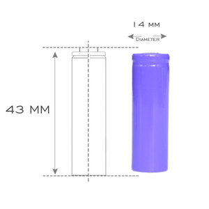 Treffen Sie brauchen!! Heiße verkäufe großhandel 14430 lifepo4 akku 3.2v 400 mah mit billigen preis - Product Image 2