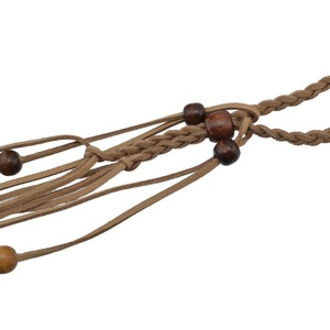 عصابة شعر مصنوعة يدويًا من الريش من الجلد العرقي الغجري عصابة رأس من الريش والخشب والطاووس - Product Image 4