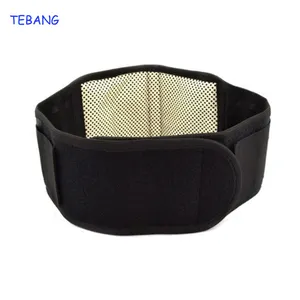 Low Price medical Tourmaline Self-heating Magnetic back pain back support belt