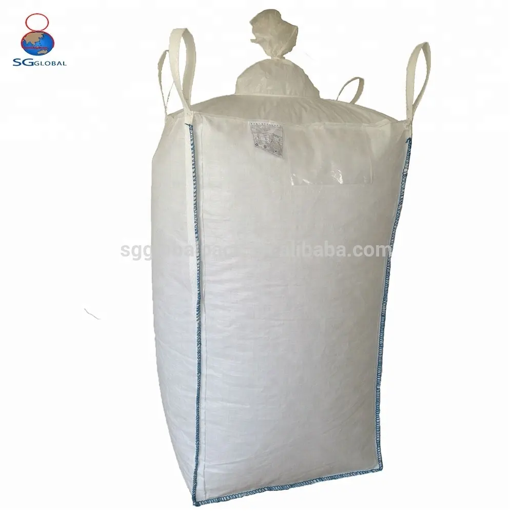 Extra grande sacos de polipropileno PP tecido extra grande Fábrica atacado saco a granel 1000kg saco jumbo polipropileno PP big bag FIBC