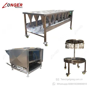 Small Factory Chicken Slaughtering Machines Semi-automatic Chicken Defeathering Machines