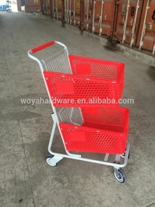 Chariot de supermarché de style tibétain, chariot de supermarché