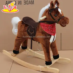 wholesale most popular children wooden rocking horse for sale W16D066