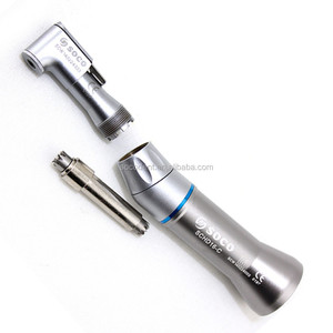 Contraángulo Dental Externo SOCO de Alta Calidad 1:1, Azul, de Baja Velocidad, Tipo Llave, con Eje de Rodamiento de Bolas - Product Image 3