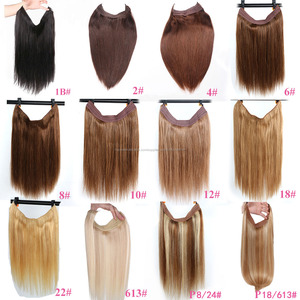 Flip en humano grueso del pelo humano de la extensión del pelo del Color del Ombre 6 613 rubio de la trama Doble - Product Image 6