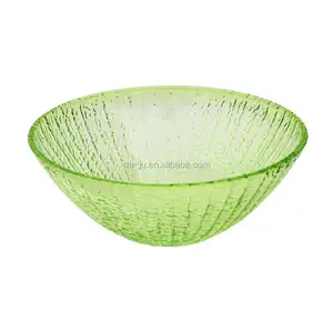 精美设计波形金属水果透明花式水果可重复使用塑料碗