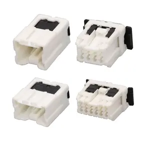 Connecteur électrique pour automobile, 6/8 broches, sans fil, femelle-mâle, adaptateur de câble, 10 pièces