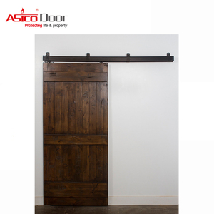ASICO Portes de grange blanches Porte coulissante Maison Architech Construction - Product Image 4