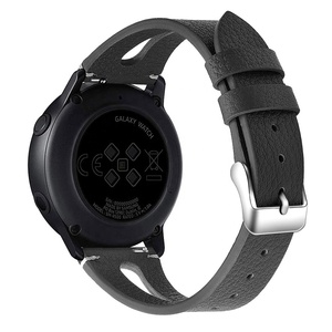 Tschick para <span class=keywords><strong>Samsung</strong></span> Galaxy ver activa bandas/Galaxy reloj de 42mm banda de cuero 20mm sustitución Correa banda Ticwatch <span class=keywords><strong>2</strong></span> <span class=keywords><strong>Smartwatch</strong></span> - Product Image 3