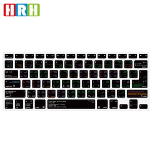 AI final cut pro X Avid Media Compose DaVinci Resolve negro para adobe teclado para macbook accesos directos de teclado piel - Product Image 6