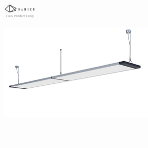 Đương Đại Trong Nhà Flat E266 Pendant Lamp Đơn Giản Treo Trang Trí Ánh Sáng Thương Mại LED Treo Ánh Sáng Tuyến Tính - Product Image 1