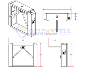Konser ve Festival etkinlikleri için giriş bileti erişimi için otomatik kod <span class=keywords><strong>Tripod</strong></span> turnike - Product Image 4