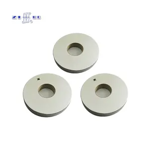 Piezo ceramic ring 38*13*6.35mm, PZT-4 Piezo Ceramic,40khz Ultrasonic sensor transducer.