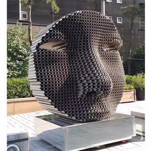 Outdoor Bronzo Abstract Man Statue <span class=keywords><strong>Da</strong></span> <span class=keywords><strong>Giardino</strong></span> Scultura - Product Image 6
