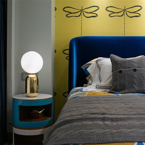 Lujo moderno dormitorio LED <span class=keywords><strong>noche</strong></span> luz inalámbrica inteligente táctil recargable mesa <span class=keywords><strong>de</strong></span> cristal para restaurante decorativo cabecera - Product Image 4
