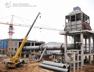 Proses kalsinasi Rotary Kiln untuk seng oksida/tanaman kalsinasi gipsum