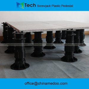 Pedestal ajustable de plástico para exterior planteó piedra y hormigón azulejos - Product Image 3