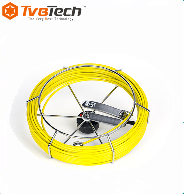 Камера видеонаблюдения с беспроводной клавиатурой и счетчиком измерительных приборов для канализационной системы