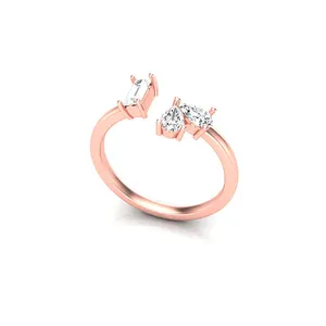 לסטר אירוסין וטבעות נישואים עבור בנות, זהב טבעת עיצוב בערב הסעודית