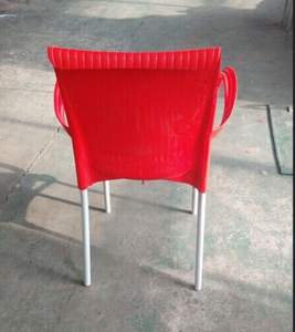 Barato al por mayor al aire libre apilables silla <span class=keywords><strong>sillones</strong></span> de plástico con aluminio <span class=keywords><strong>para</strong></span> el salón - Product Image 4
