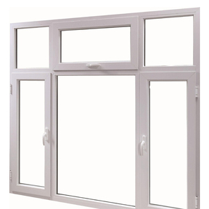 Tempered Glass Casement Hinge Pvc <strong>Window</strong> <strong>Frame</strong> Profile Scrap - Product Image 2