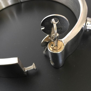 Di alta qualità in acciaio inox vincoli collare schiavo feticcio <span class=keywords><strong>bdsm</strong></span> bondage collo metallo sesso collari adulti - Product Image 6