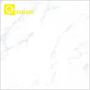 china exporters waterproof marble look bathroom gloss white wall tiles