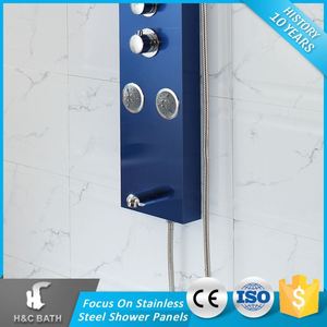 Vente chaude Thermostatique Mélangeur 4 <span class=keywords><strong>Inverseur</strong></span> Salle De Bains Mur Panneau De <span class=keywords><strong>Douche</strong></span> - Product Image 4