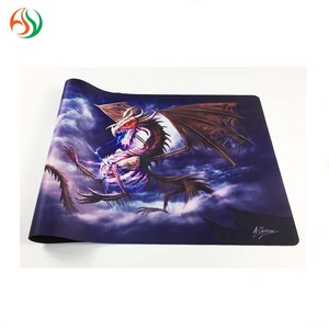 Nhà máy trực tiếp Tùy chỉnh hình ảnh in chuột Pad chống trượt chơi game Playmat với logo đầy đủ - Product Image 2