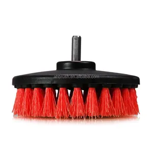 electric rotating drill carpet cleaning brush brush with durable nylon bristles