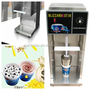 חדש עיצוב שולחן סוג CE blizzard פירות מכונת פירות גלידת מיזוג מכונה