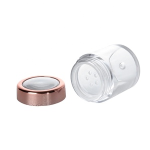 Tarro de plástico transparente para polvo cosmético, 3g, 5g, 8g, 10g, con <span class=keywords><strong>sifer</strong></span> y tapa para ventana - Product Image 2