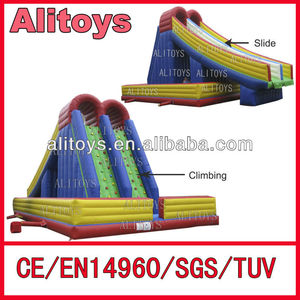 venta caliente alitoys grandes inflables toboganes de agua para la venta - Product Image 1