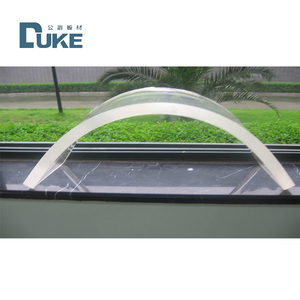 DUKE 12มิลลิเมตรที่กำหนดเองโปร่งใสแตกหล่อแผ่นอะคริลิโค้ง - Product Image 1