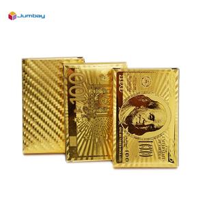 Carte à jouer plaquée feuille d'or <span class=keywords><strong>Pro</strong></span> 24k dubai burj al arabe carte à jouer <span class=keywords><strong>poker</strong></span> avec étui en option - Product Image 3