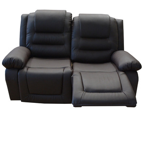 Ensemble de canapé inclinable de cinéma à domicile fauteuil inclinable manuel à <span class=keywords><strong>2</strong></span> <span class=keywords><strong>places</strong></span> pour meubles de salon canapé inclinable de salon électrique en cuir - Product Image 3