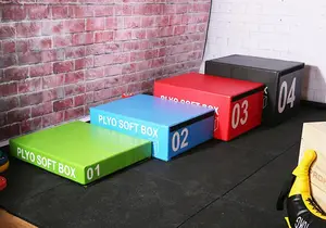 Custom Logo Gym Jump Training Soft Foam Jump Plyo Box