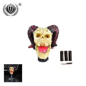 JDM Racing Culture Universal Skull Automatic Gear Shift Knob With Horn