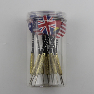 Vente en gros, nouveau Design, manche en fer, pointes souples en <span class=keywords><strong>plastique</strong></span> TPE, vols mixtes, jeu de fléchettes de sécurité - Product Image 4