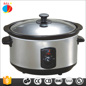 Kitchen Appliance 320W 7.5QT Oval Stainless Steel Crock Pot Electric <strong>Slow</strong> <strong>Cooker</strong> 1.<strong>5L</strong> 3.<strong>5L</strong> <strong>5L</strong> - Product Image 3