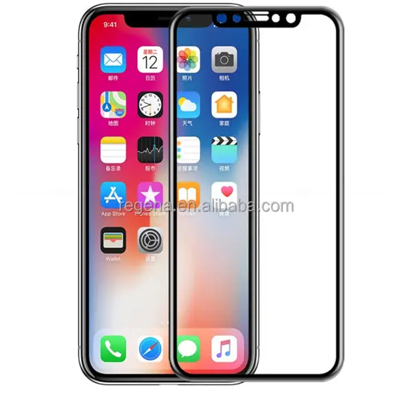 3D 9H Độ Cứng Tempered Glass Bảo Vệ Màn Hình Đối Với iPhone X, Iphone Xs Max, Iphone Xr