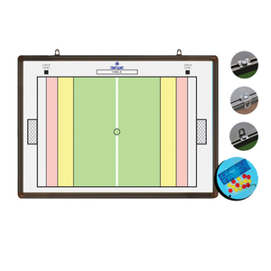 Tablero de entrenamiento deportivo con logotipo impreso OEM, plegable o de doble cara, magnético, portátil, para árbitro, táctica, entrenador de polo de agua - Product Image 5