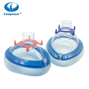 ทิ้งขนาดมาตรฐานสากลAir Cushion<span class=keywords><strong>เด็ก</strong></span>หมุนAnesthetic Face Mask - Product Image 3