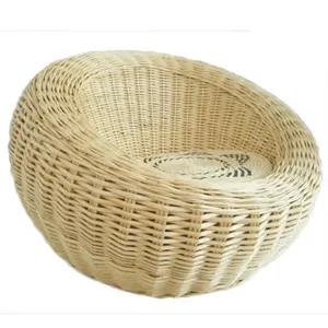 Venta al por mayor de sofás de mimbre/mimbre respetuosos con el medio ambiente de diseño único para sala de estar - Product Image 1