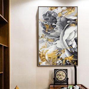 Décoration d'intérieur TianYu, peinture murale moderne sur toile peinte à la main, peinture <span class=keywords><strong>acrylique</strong></span> florale, peinture à l'huile pour la décoration d'hôtel - Product Image 5