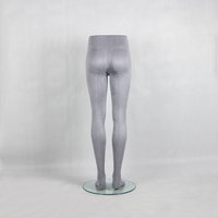 Nouvelles jambes de mannequin masculines en tissu gris sexy pour l'affichage de pantalons et de jambes de pantalon, mannequin masculin debout en vente