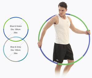 Comercio al por mayor al aire libre inicio ejercicio gimnasia desmontable <span class=keywords><strong>hula</strong></span> <span class=keywords><strong>hoop</strong></span> - Product Image 5