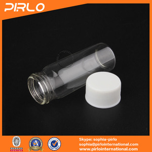 Rõ Ràng Vít Cổ Lọ Thủy Tinh Với Nắp Nhựa Trắng Bán Buôn Chai Thủy Tinh Rỗng Lọ Với 28Mm Kích Thước Cổ 20Ml 35Ml <span class=keywords><strong>45Ml</strong></span> - Product Image 5