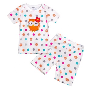 Penjualan Laris 2019 Set Kaus Celana Balita Set Baju Bayi Perempuan Cantik Katun 100% - Product Image 3