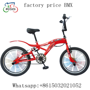 Bicicletta BMX per Bambini di Alta Qualità da 14 Pollici con Forcella in Titanio e Acciaio e Sistema Freni a Disco Giocattolo per Bambini in Offerta - Product Image 3
